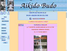 Tablet Screenshot of aikidobudo.com